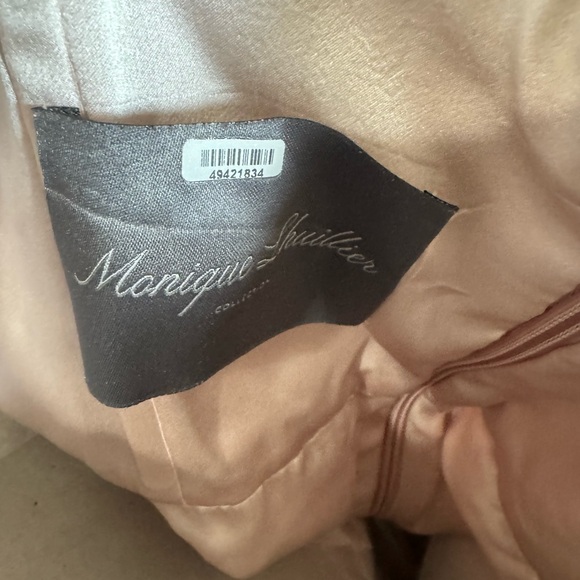 Monique Llullier strapless formal gown. This dress is new without tags. - Picture 5 of 6